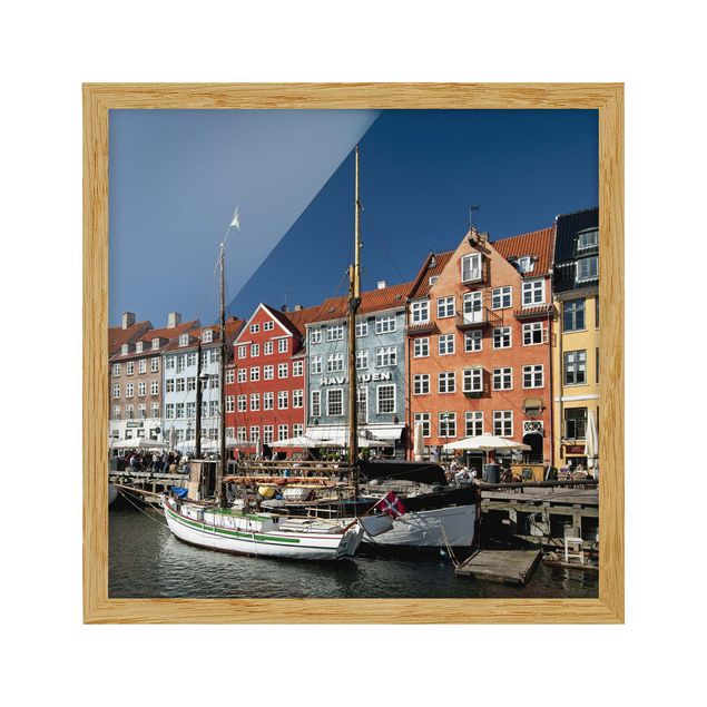Billeder blå Port In Copenhagen