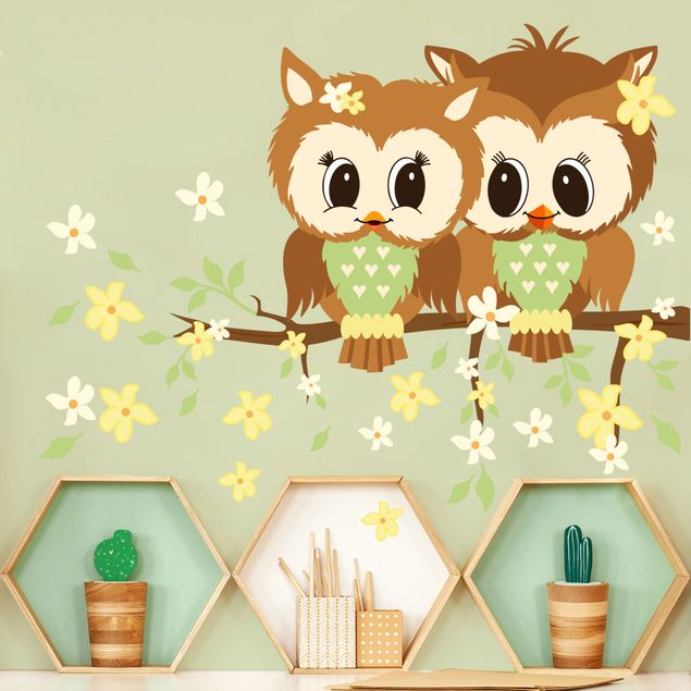 Wallstickers fugle Spring is here