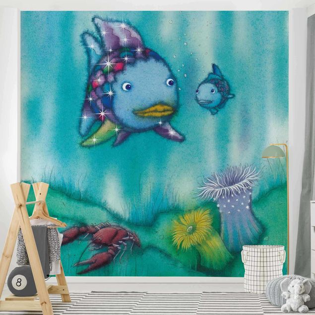 Fototapet landskaber The Rainbow Fish - Two Fish Friends Out And About