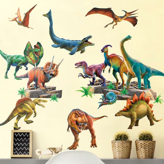 Børneværelse deco Dinosaur Mega Set