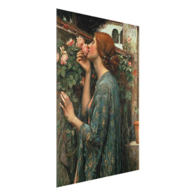 Kunst stilarter John William Waterhouse - The Soul Of The Rose