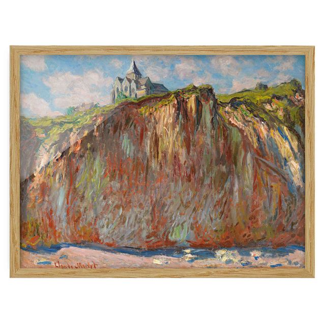 Kunst stilarter Claude Monet - The Church Of Varengeville In The Morning Light