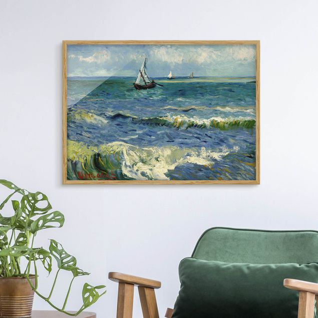 køkken dekorationer Vincent Van Gogh - Seascape Near Les Saintes-Maries-De-La-Mer