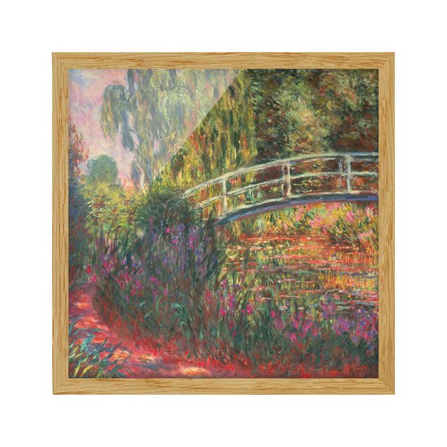 Billeder træer Claude Monet - Japanese Bridge In The Garden Of Giverny