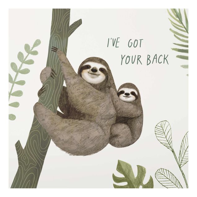 Billeder Sloth Sayings - Back