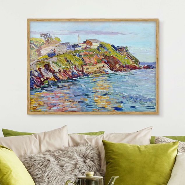 Kunst stilarter ekspressionisme Wassily Kandinsky - Rapallo, The Bay