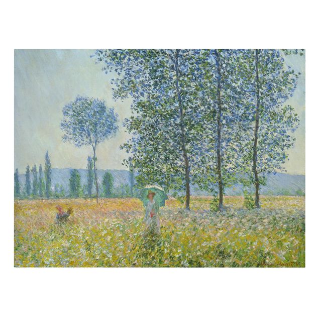 Billeder landskaber Claude Monet - Fields In Spring