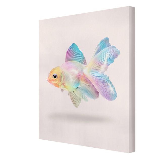 Billeder på lærred dyr Fish In Pastel