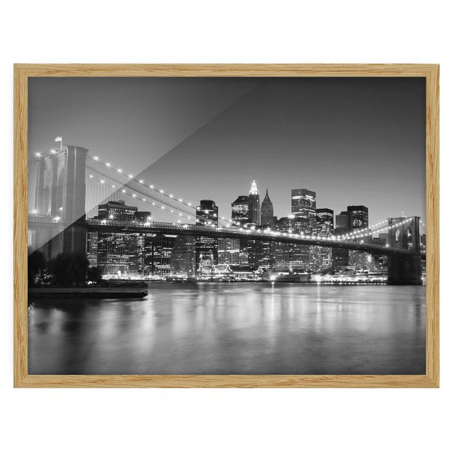 Billeder arkitektur og skyline Brooklyn Bridge in New York II