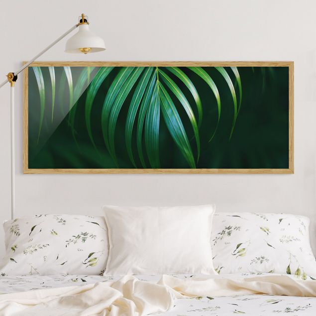 Indrammede plakater blomster Palm Fronds