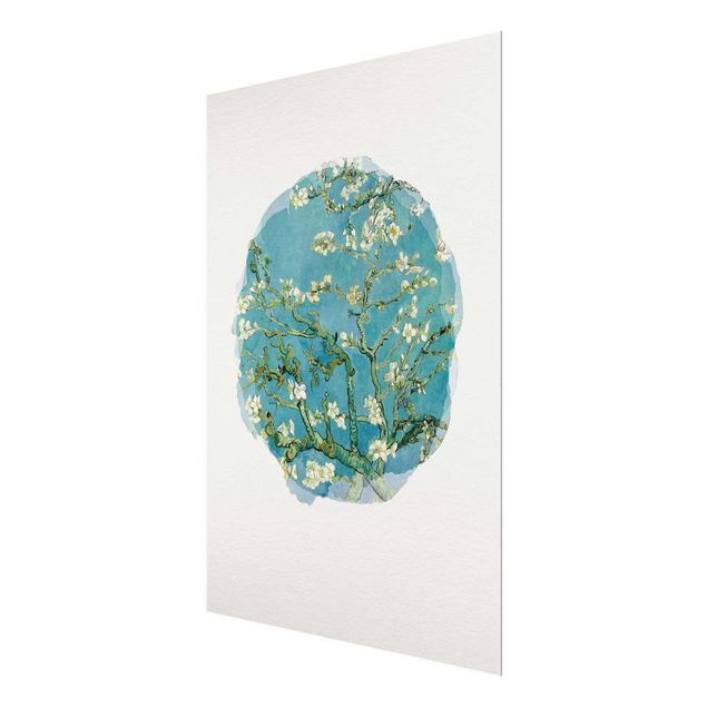 Kunst stilarter WaterColours - Vincent Van Gogh - Almond Blossom