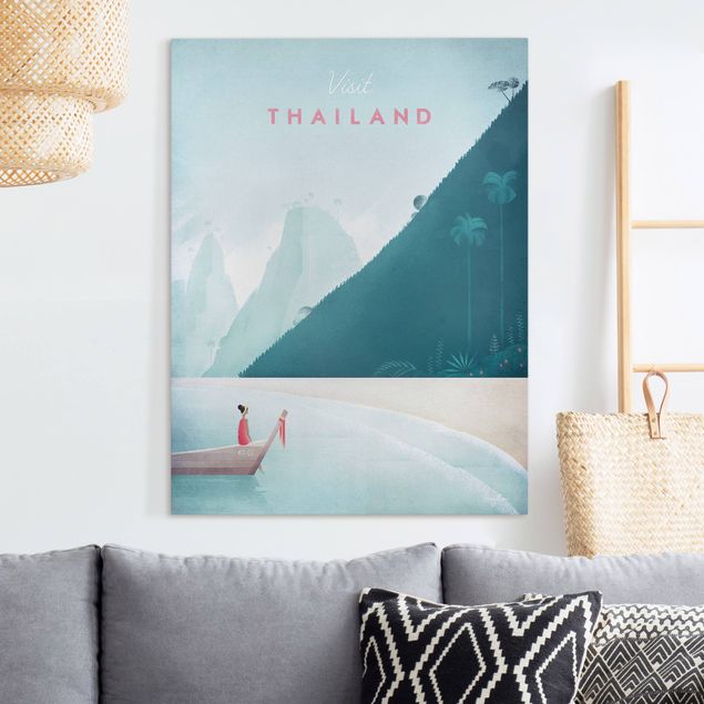 køkken dekorationer Travel Poster - Thailand