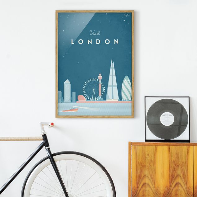 Billeder London Travel Poster - London
