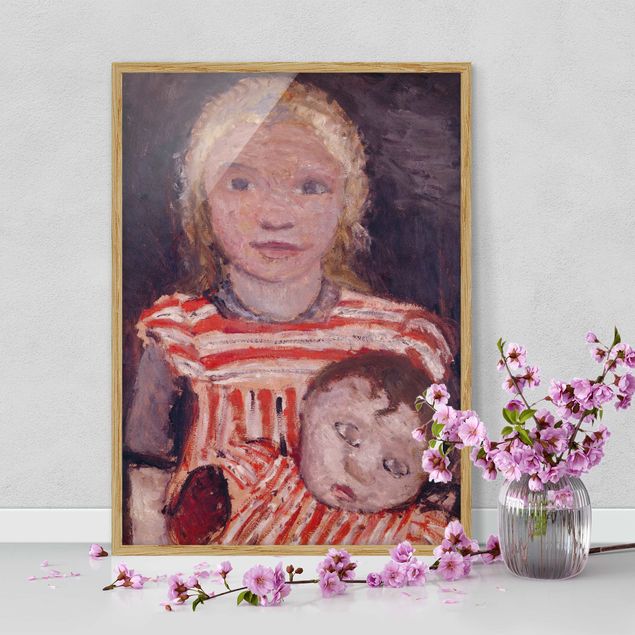 Kunst stilarter ekspressionisme Paula Modersohn-Becker - Girl with Doll