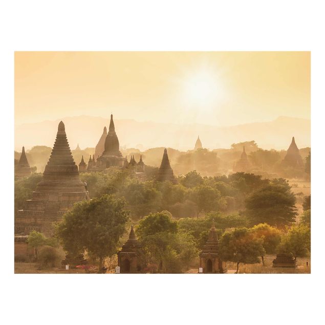 Billeder landskaber Sun Setting Over Bagan