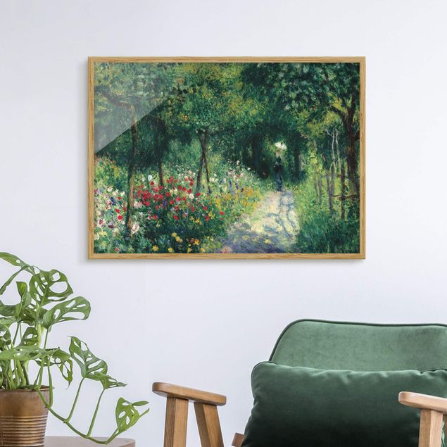 Kunst stilarter impressionisme Auguste Renoir - Women In A Garden