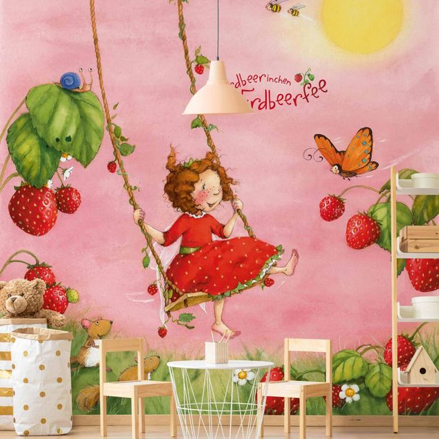 Børneværelse deco Little Strawberry Strawberry Fairy - Tree Swing