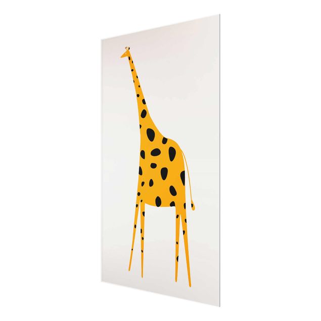 Billeder gul Yellow Giraffe