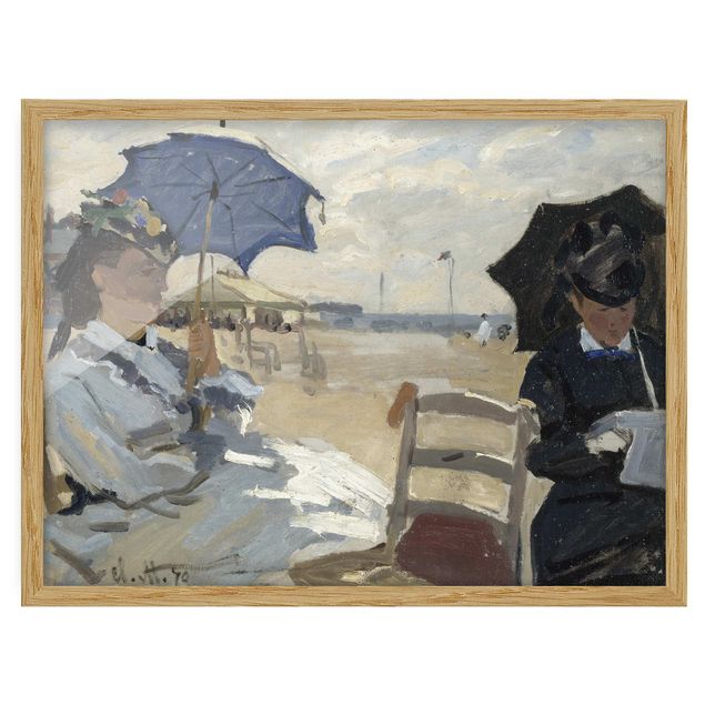 Kunst stilarter Claude Monet - At The Beach Of Trouville