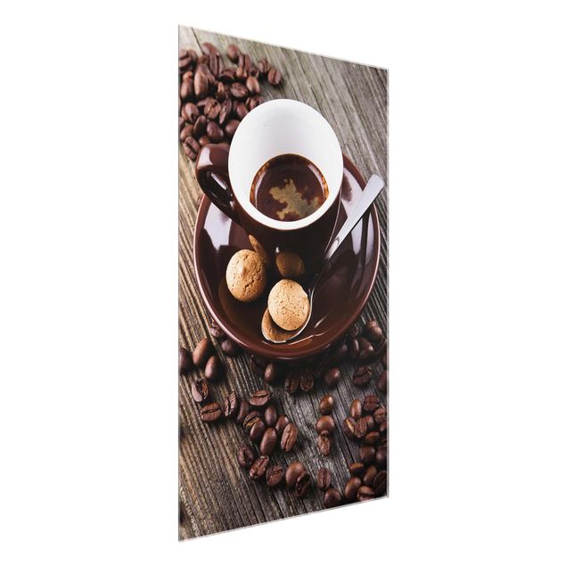 Billeder moderne Coffee Mugs With Coffee Beans