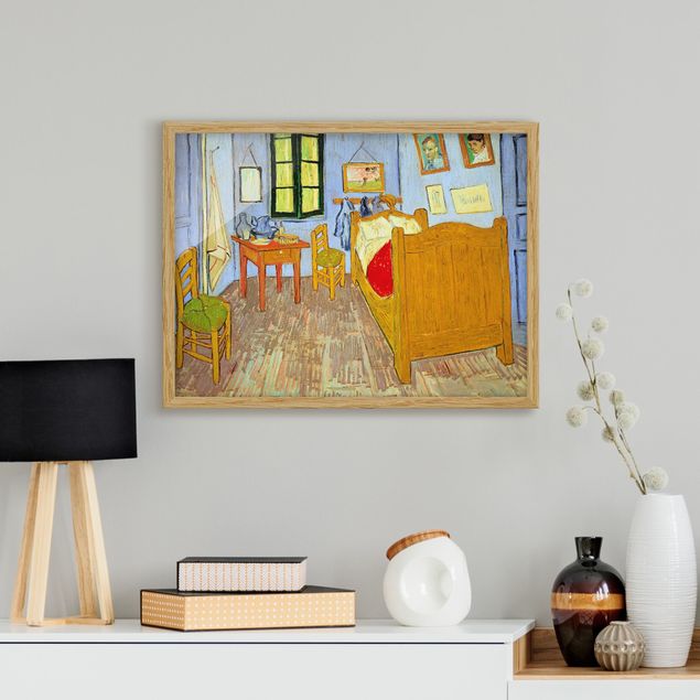 Kunst stilarter impressionisme Vincent Van Gogh - Bedroom In Arles