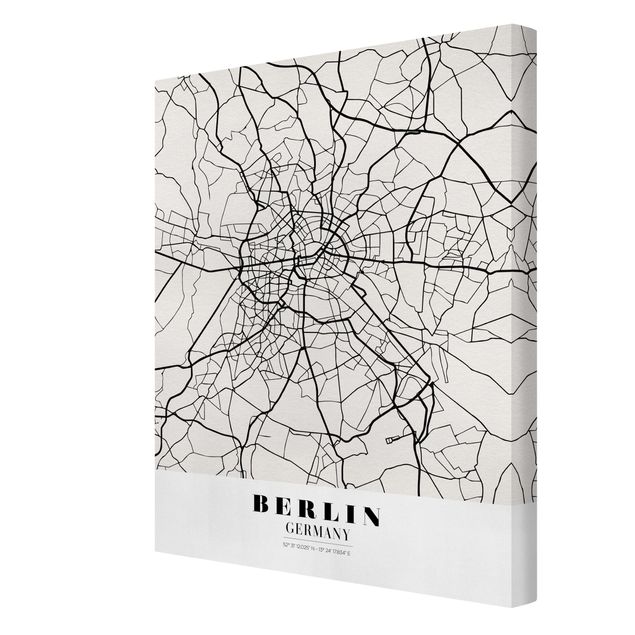 Billeder Berlin City Map - Classic