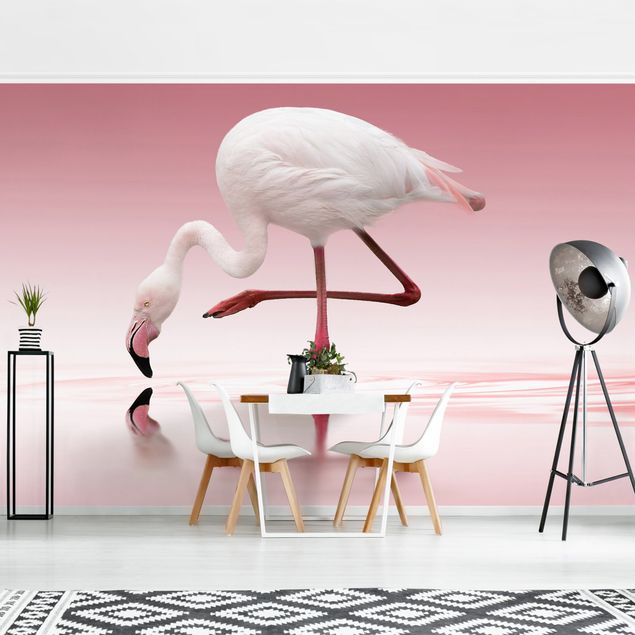 Tapet moderne Flamingo Dance