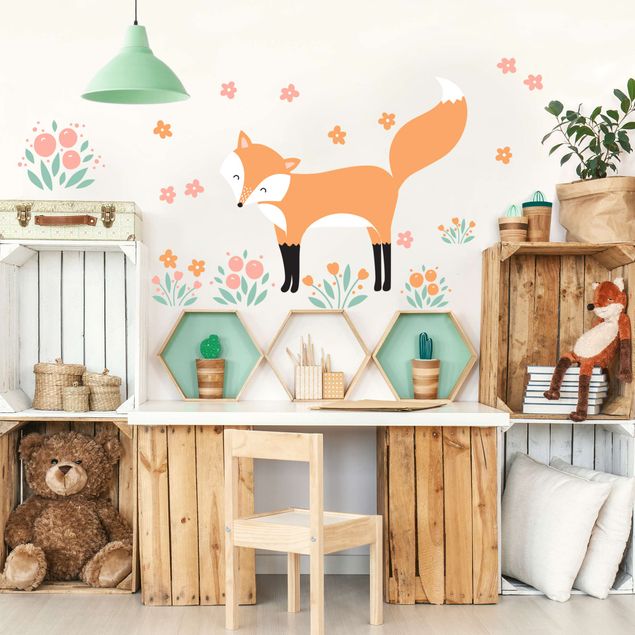 Wallstickers Forest Friends with Fox