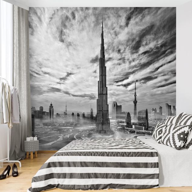 Fototapet himmel Dubai Super Skyline