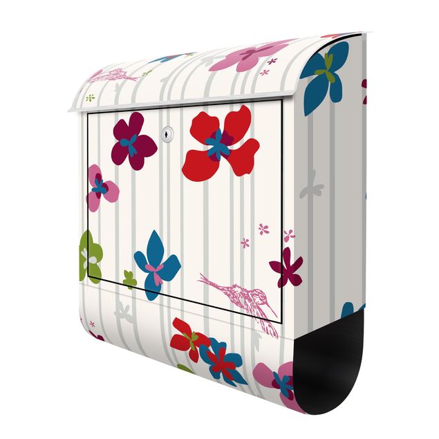 Postkasser Floral Pattern
