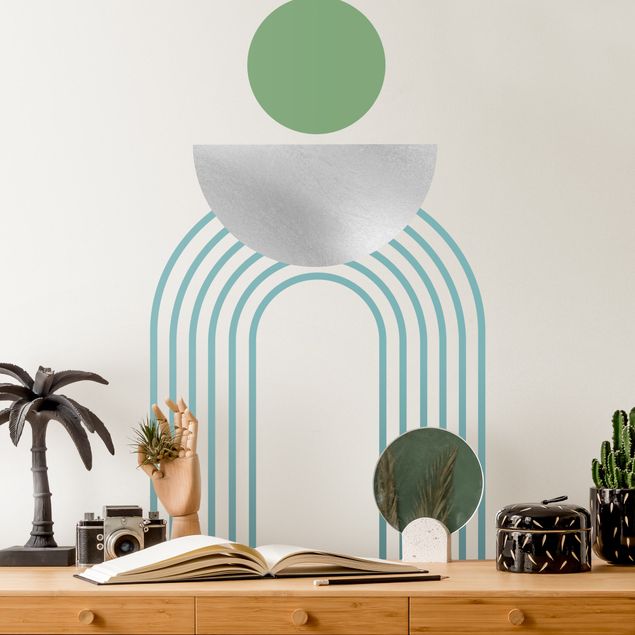 Wallstickers Geometric forms composition IV