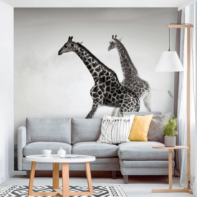 køkken dekorationer Giraffe Hunt