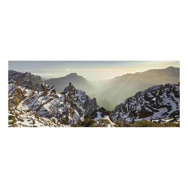 Billeder landskaber Mountains In La Palma