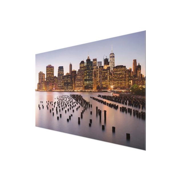 Billeder moderne View Of Manhattan Skyline