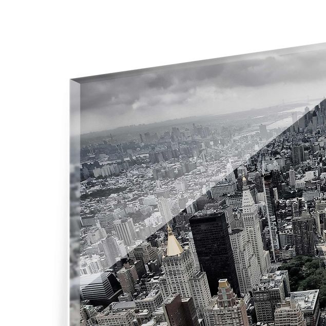 Billeder sort og hvid View Over Manhattan