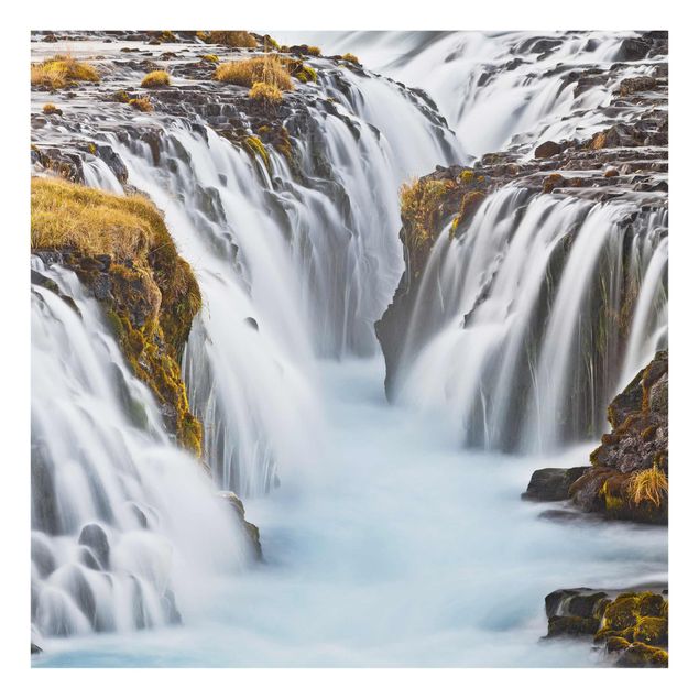 Billeder natur Brúarfoss Waterfall In Iceland