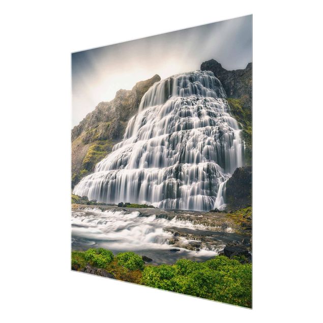 Billeder moderne Dynjandi Waterfall