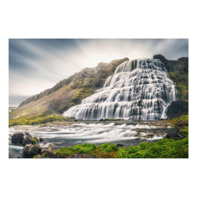 Billeder natur Dynjandi Waterfall