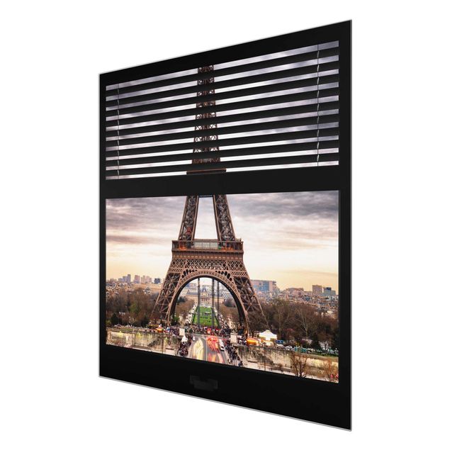 Billeder moderne Window Blinds View - Eiffel Tower Paris