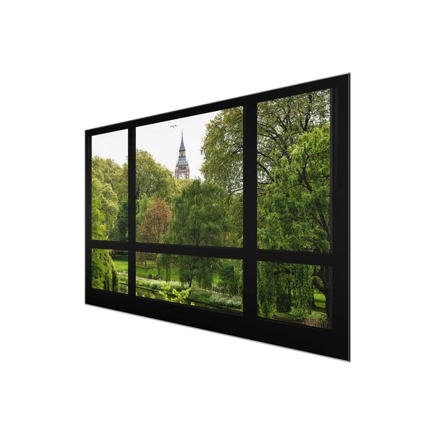 Billeder moderne Window overlooking St. James Park on Big Ben