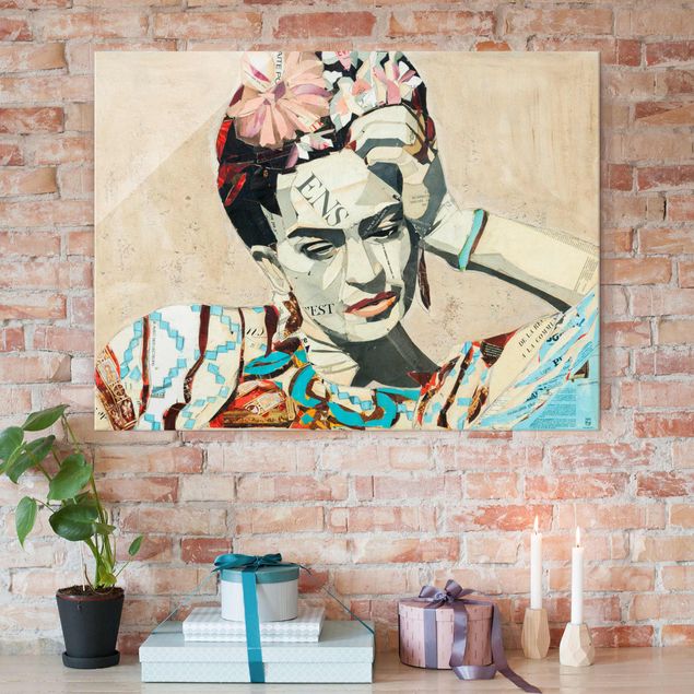 køkken dekorationer Frida Kahlo - Collage No.1