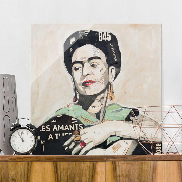 køkken dekorationer Frida Kahlo - Collage No.4