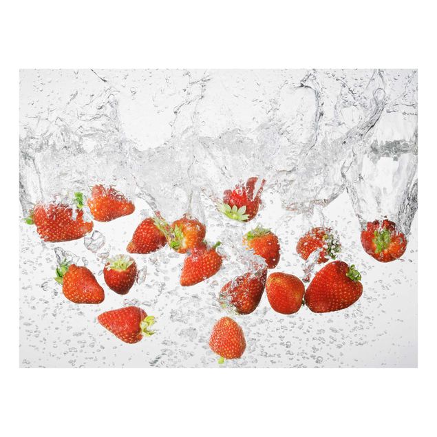 Billeder Fresh Strawberries In Water