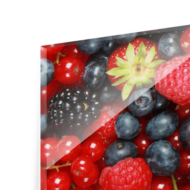 Glas magnettavla Fruity Berries