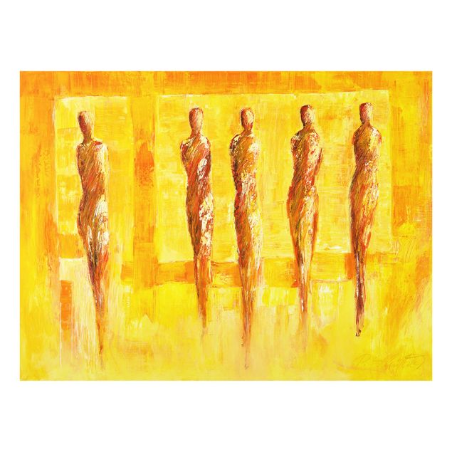 Billeder gul Petra Schüßler - Five Figures In Yellow