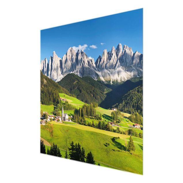 Billeder landskaber Odle In South Tyrol