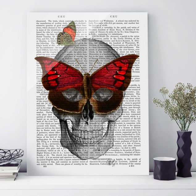 Billeder sommerfugle Scary Reading - Butterfly Mask