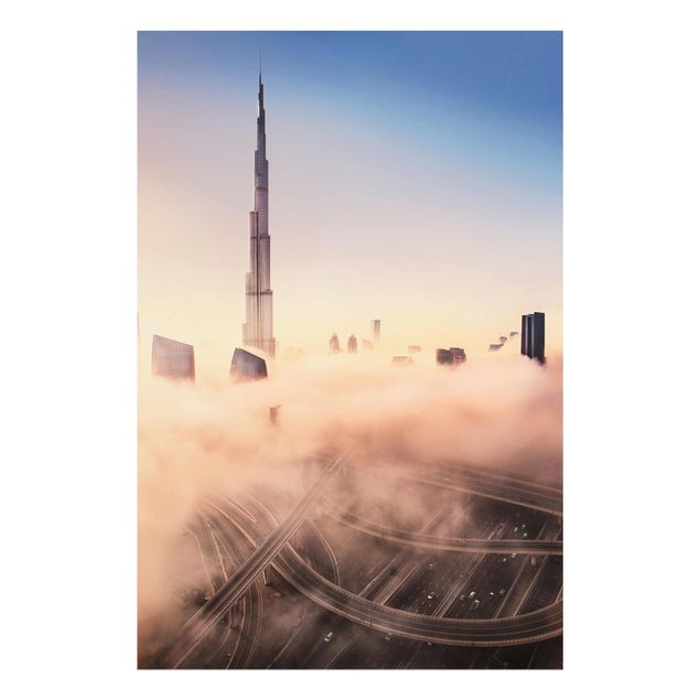 Billeder moderne Heavenly Dubai Skyline