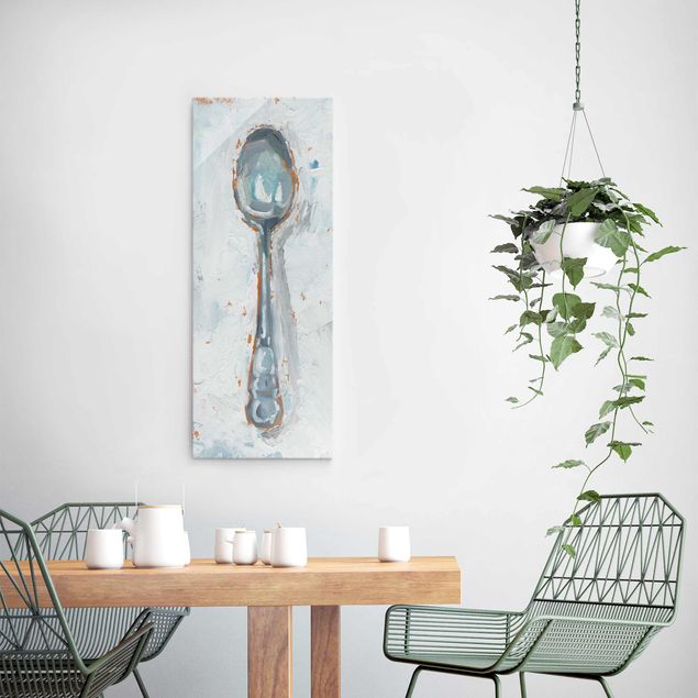 Billeder grå Impressionistic Cutlery - Spoon