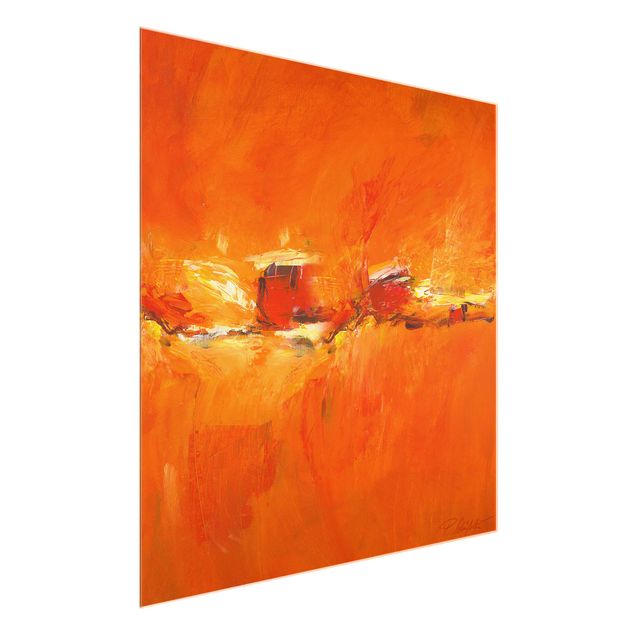 Billeder abstrakt Petra Schüßler - Composition In Orange